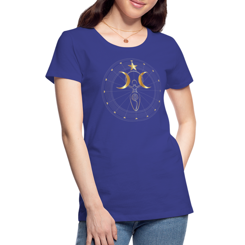 GODDESS Women’s Premium T-Shirt - royal blue