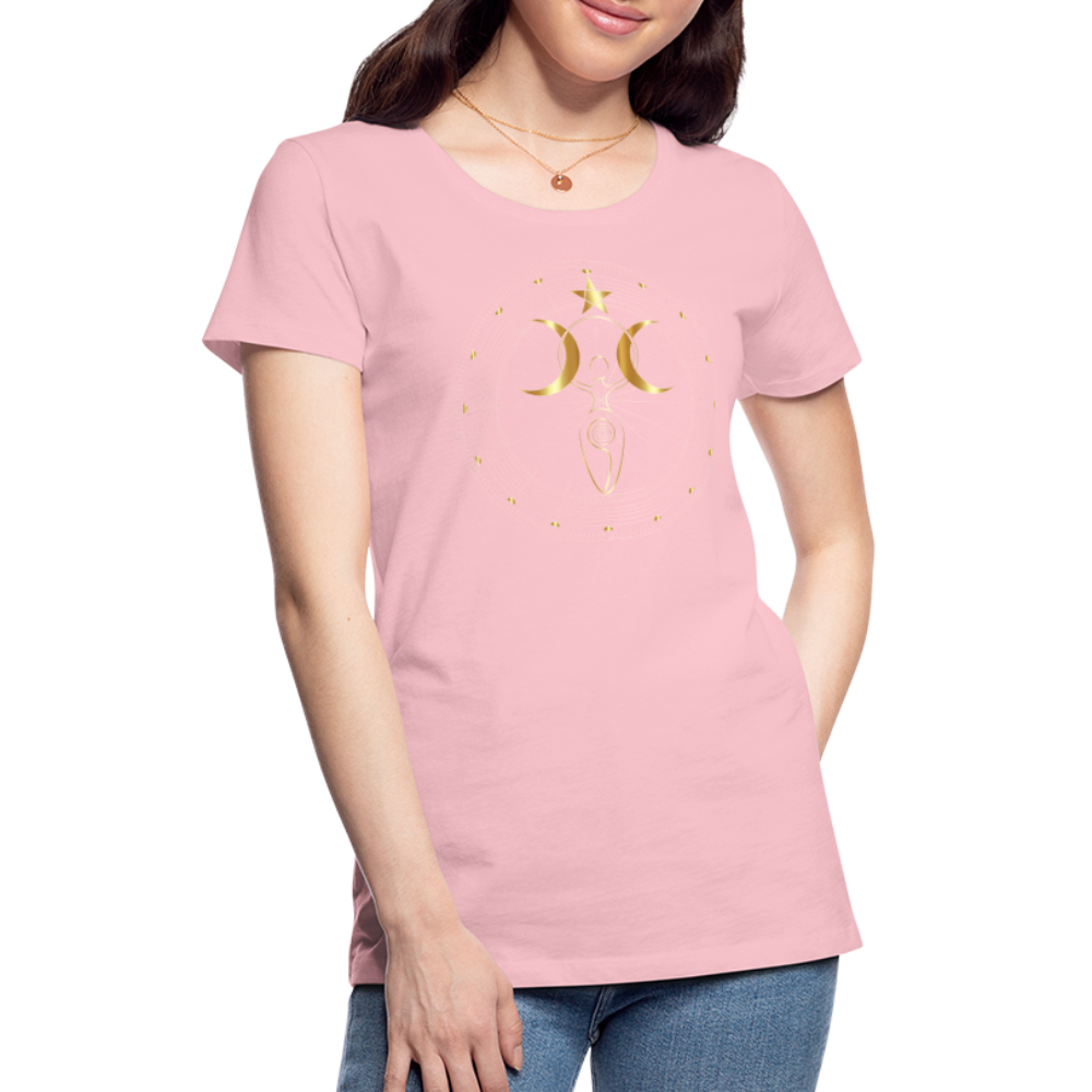 GODDESS Women’s Premium T-Shirt - pink