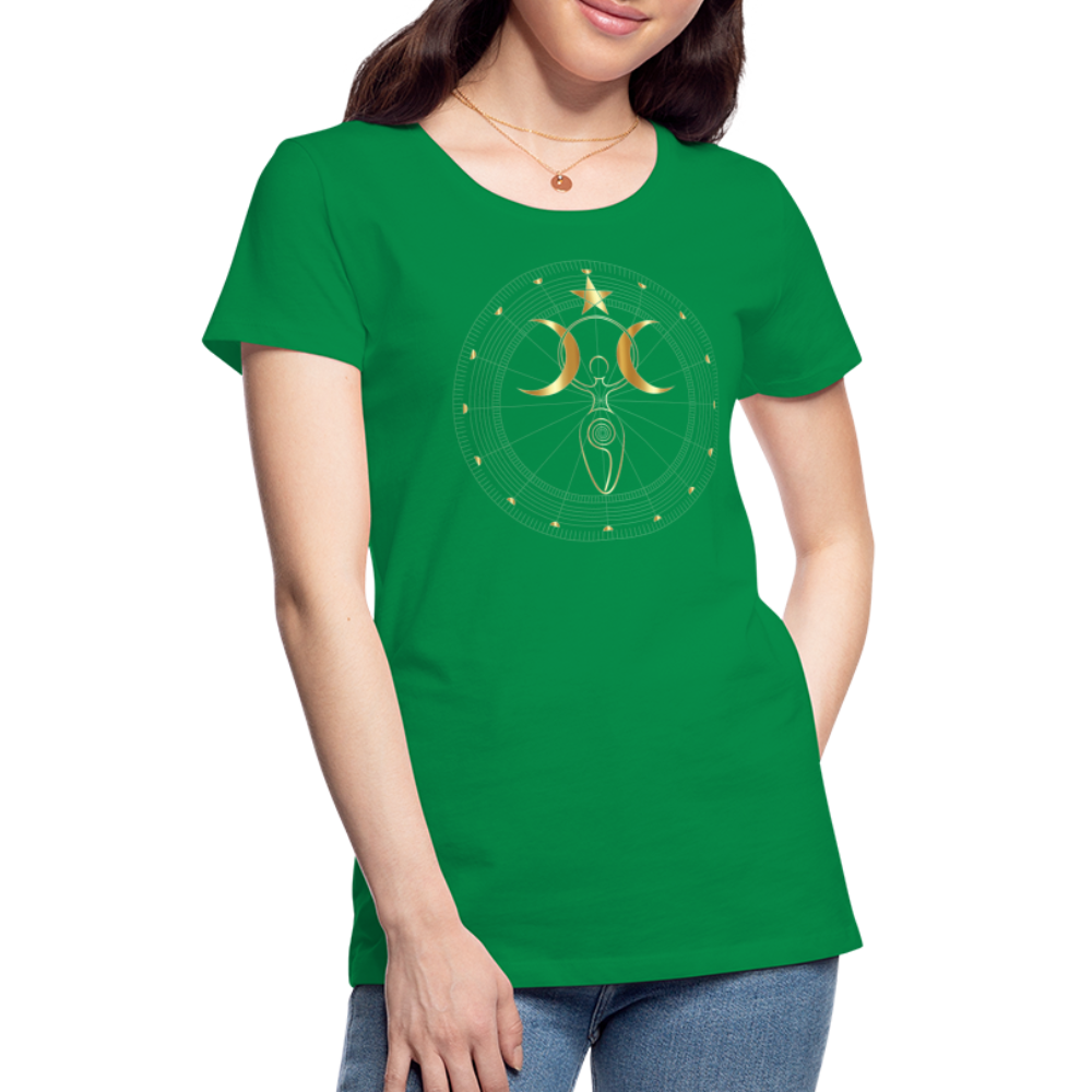 GODDESS Women’s Premium T-Shirt - kelly green