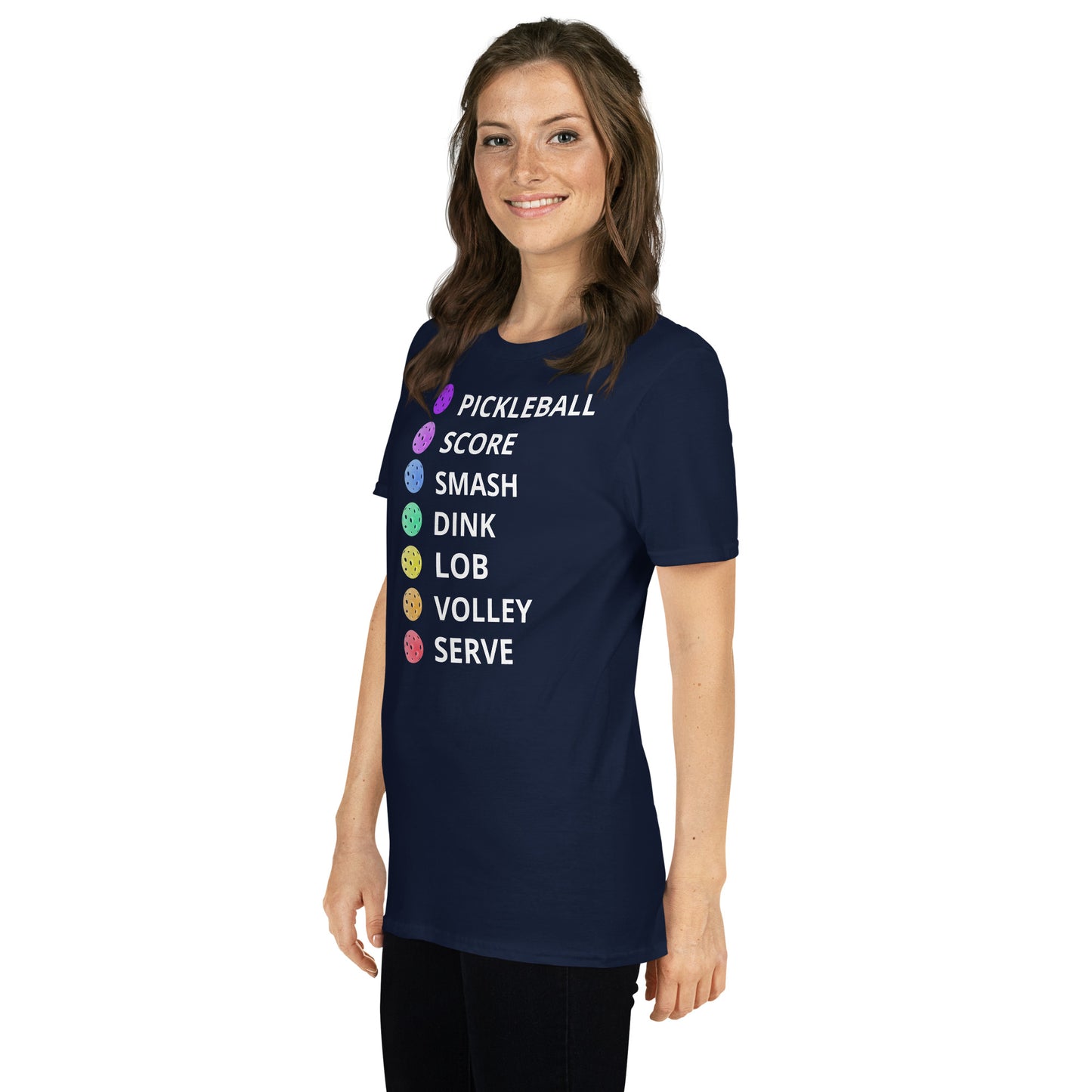 Pickleball Chakras Short-Sleeve Unisex T-Shirt