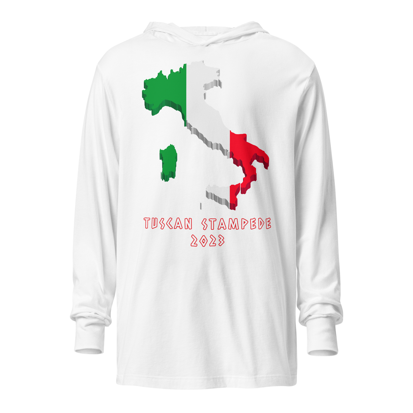 Tuscan Stampede 2023 Long Sleeve Tee Hoodie