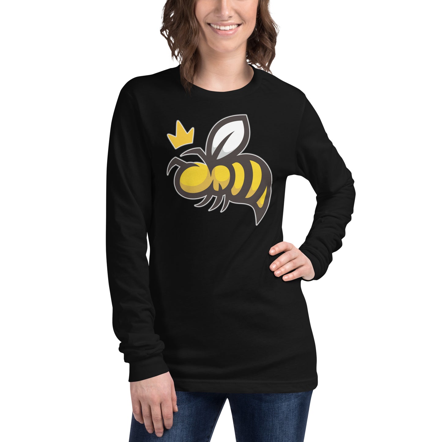 Queen Bee Unisex Long Sleeve Tee