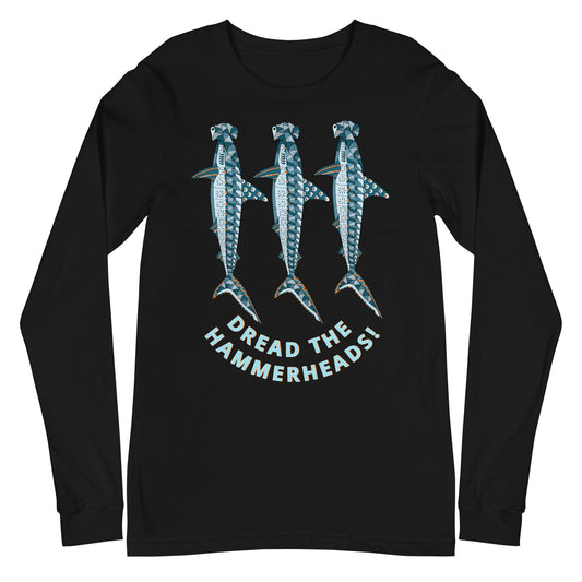 Dread The Hammerheads Rugby Team Unisex Long Sleeve Tee