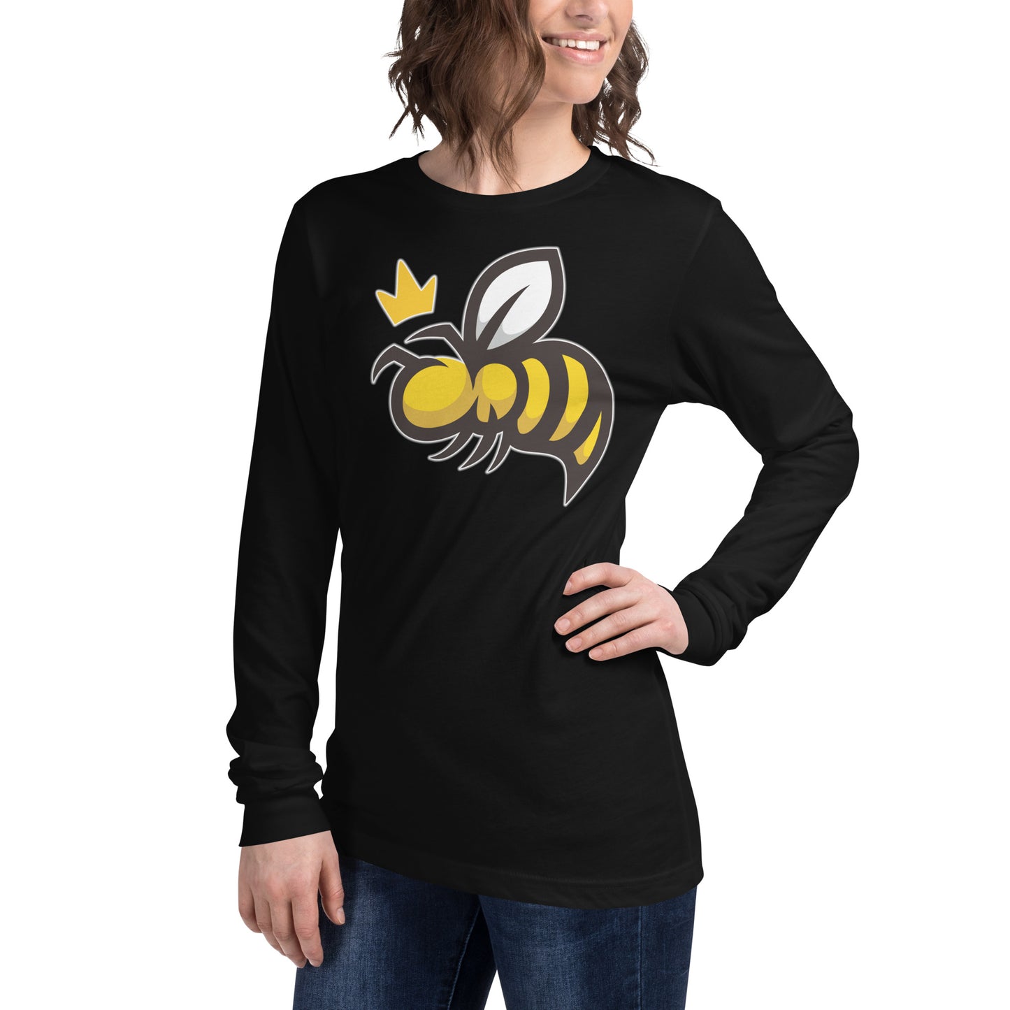 Queen Bee Unisex Long Sleeve Tee