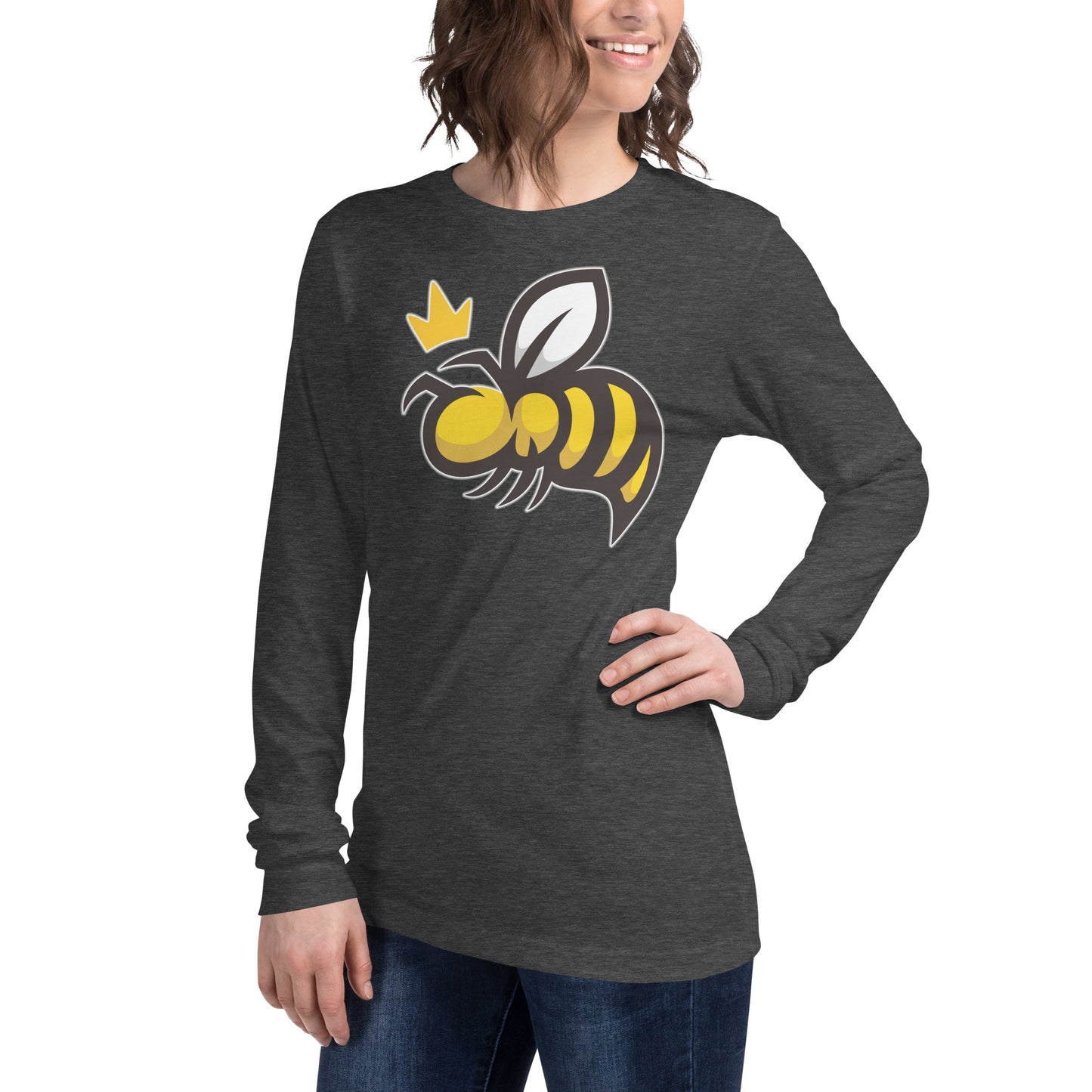 Queen Bee Unisex Long Sleeve Tee