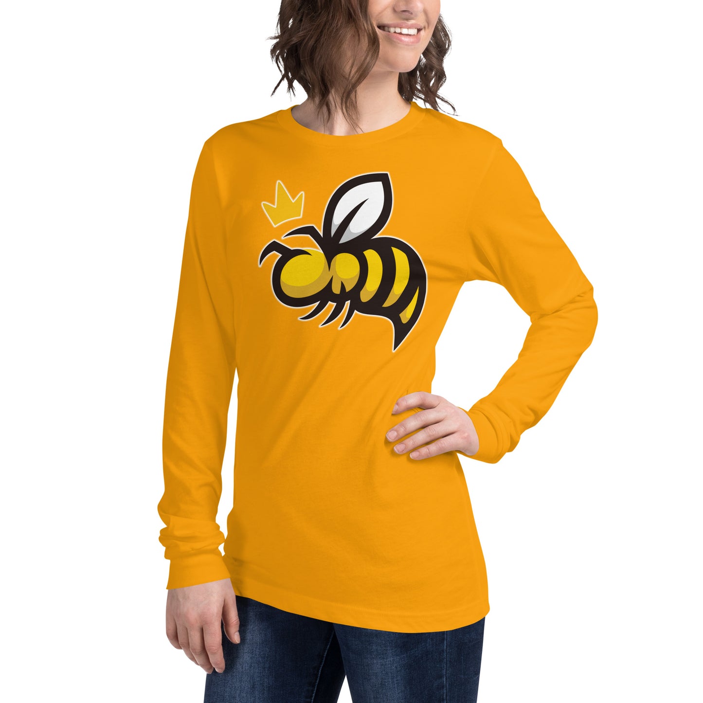 Queen Bee Unisex Long Sleeve Tee