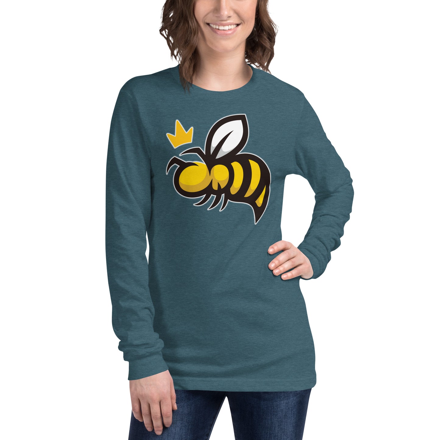 Queen Bee Unisex Long Sleeve Tee