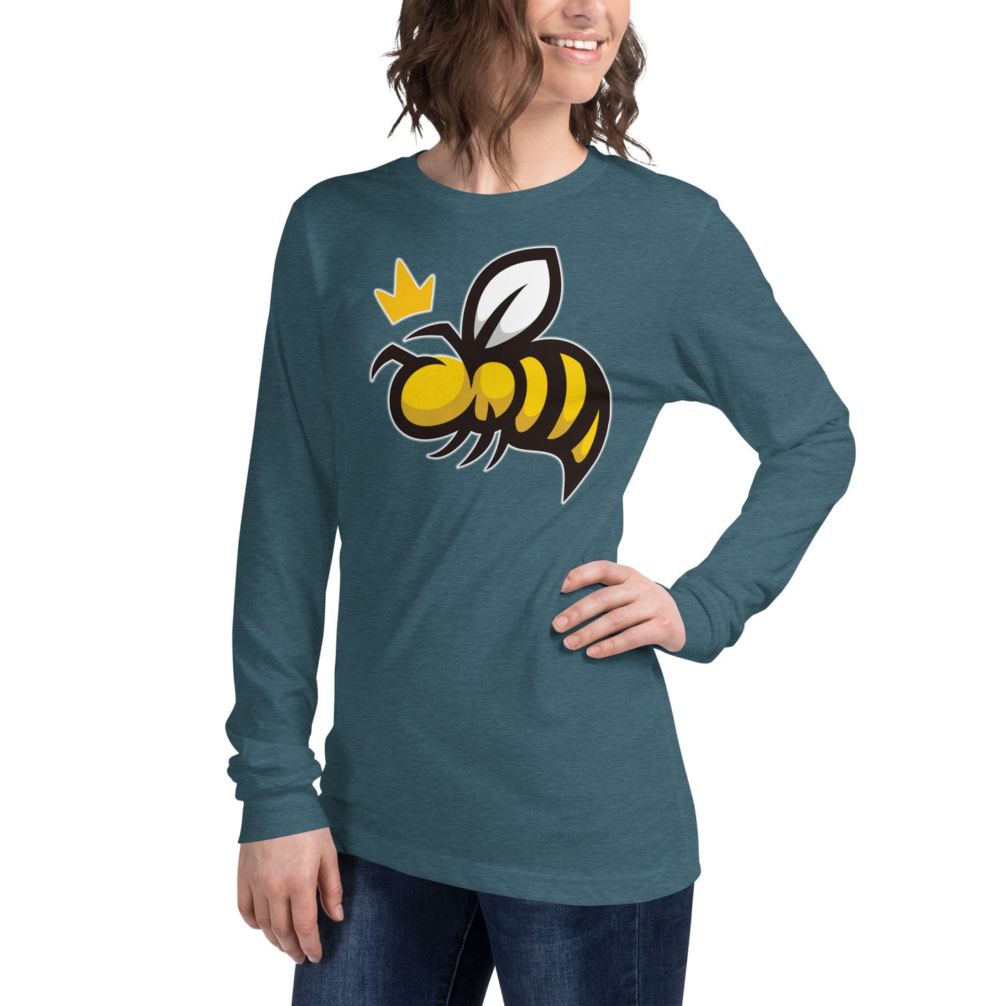 Queen Bee Unisex Long Sleeve Tee