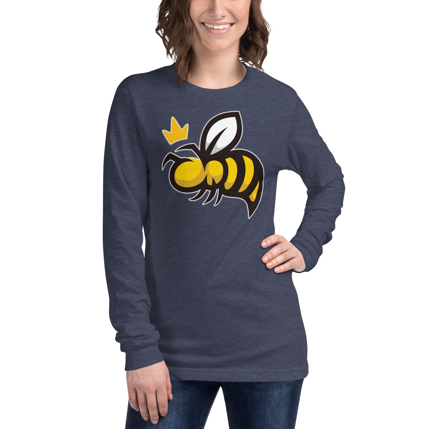 Queen Bee Unisex Long Sleeve Tee