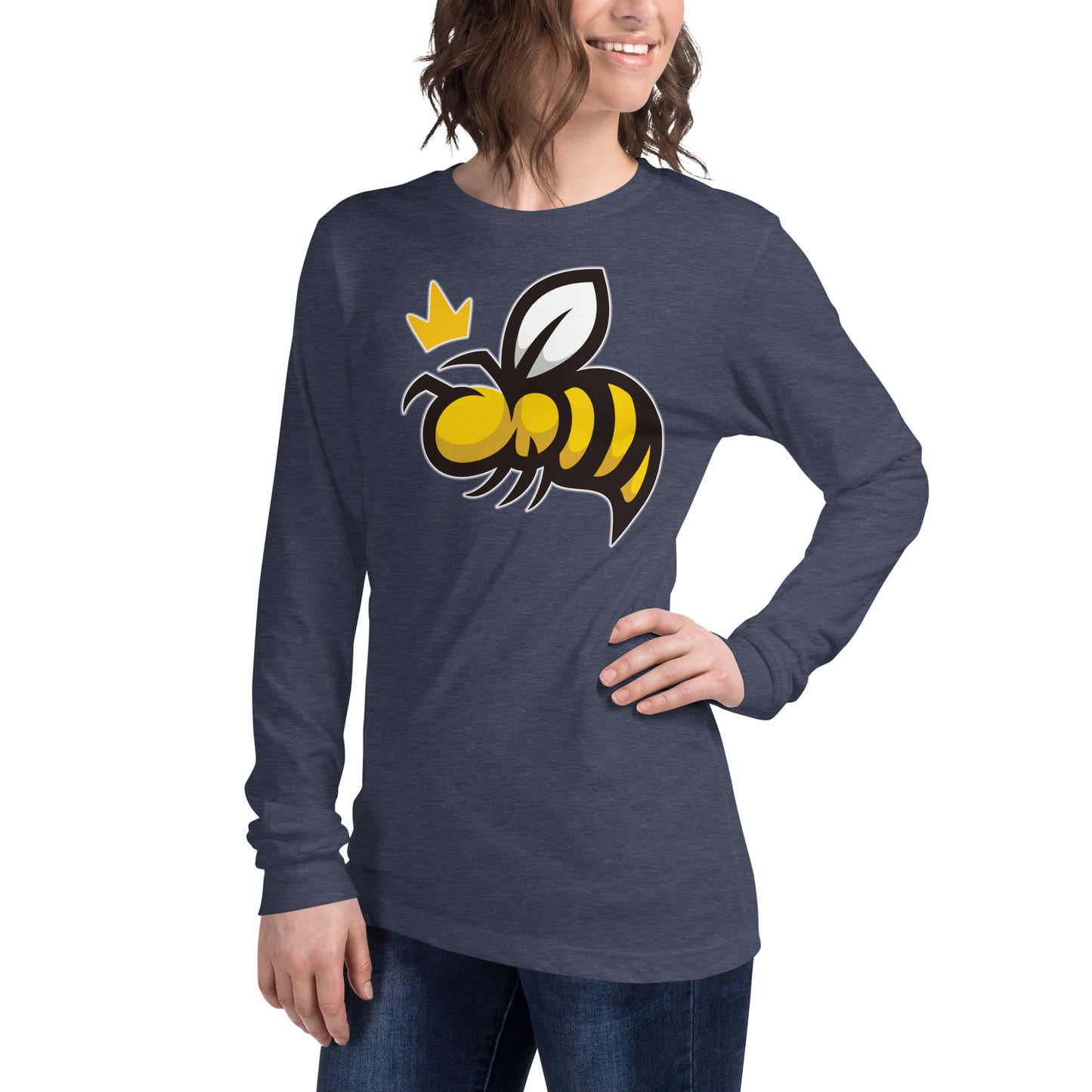 Queen Bee Unisex Long Sleeve Tee