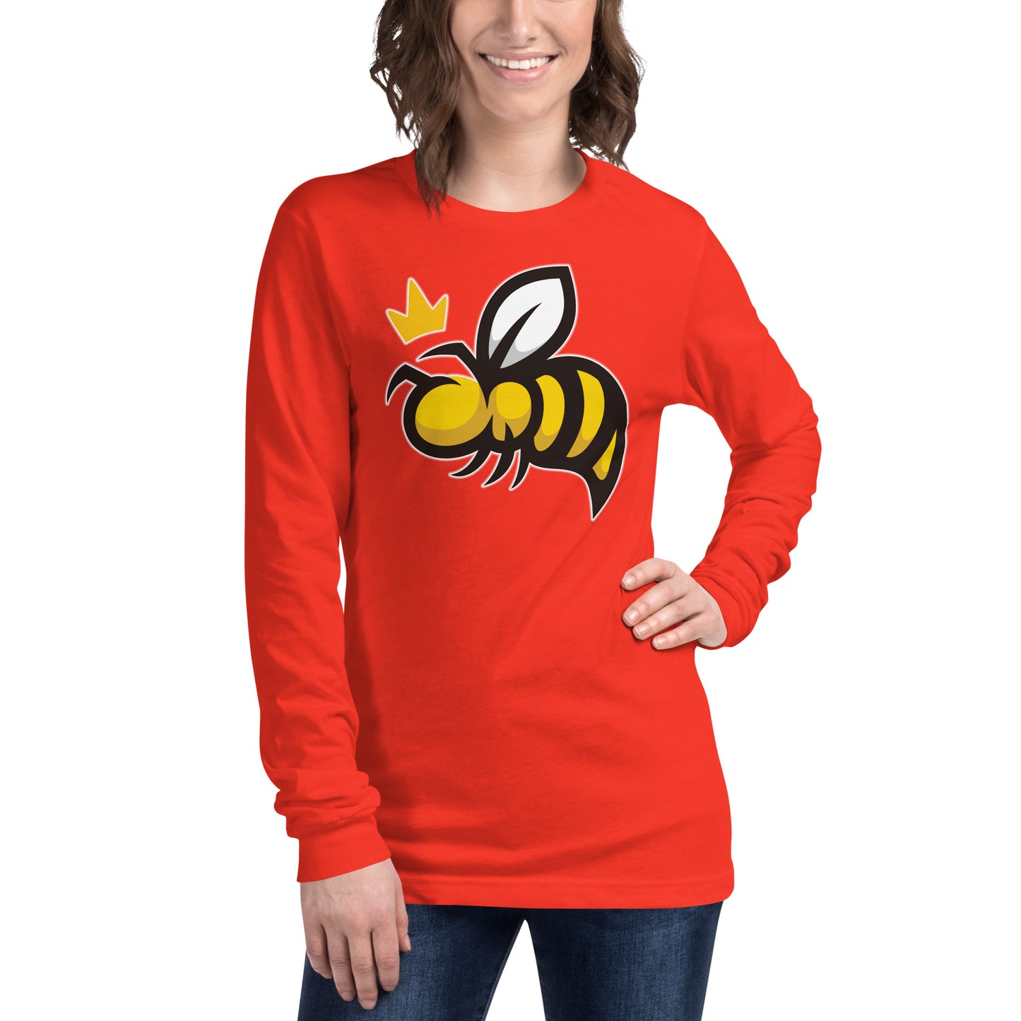 Queen Bee Unisex Long Sleeve Tee