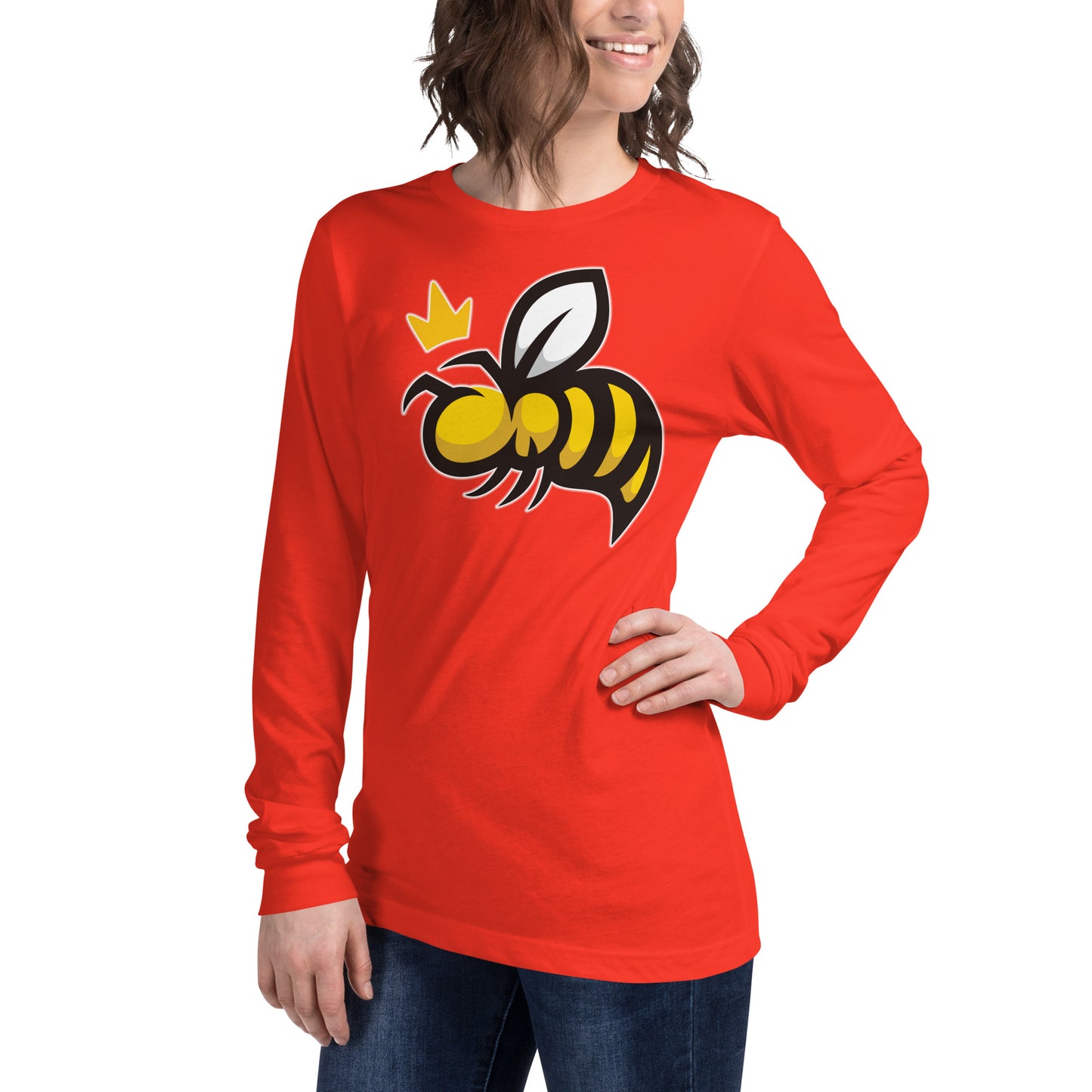 Queen Bee Unisex Long Sleeve Tee