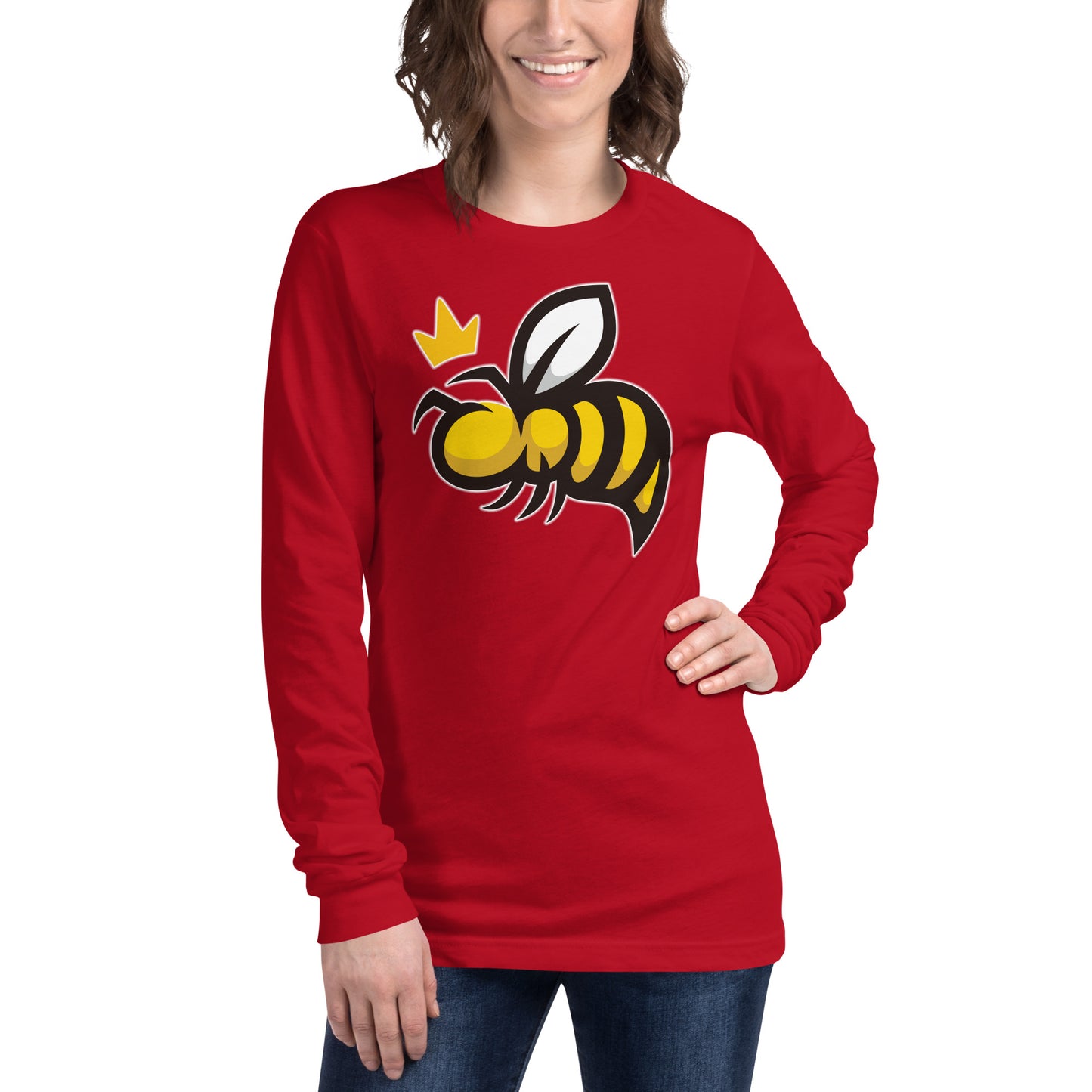 Queen Bee Unisex Long Sleeve Tee