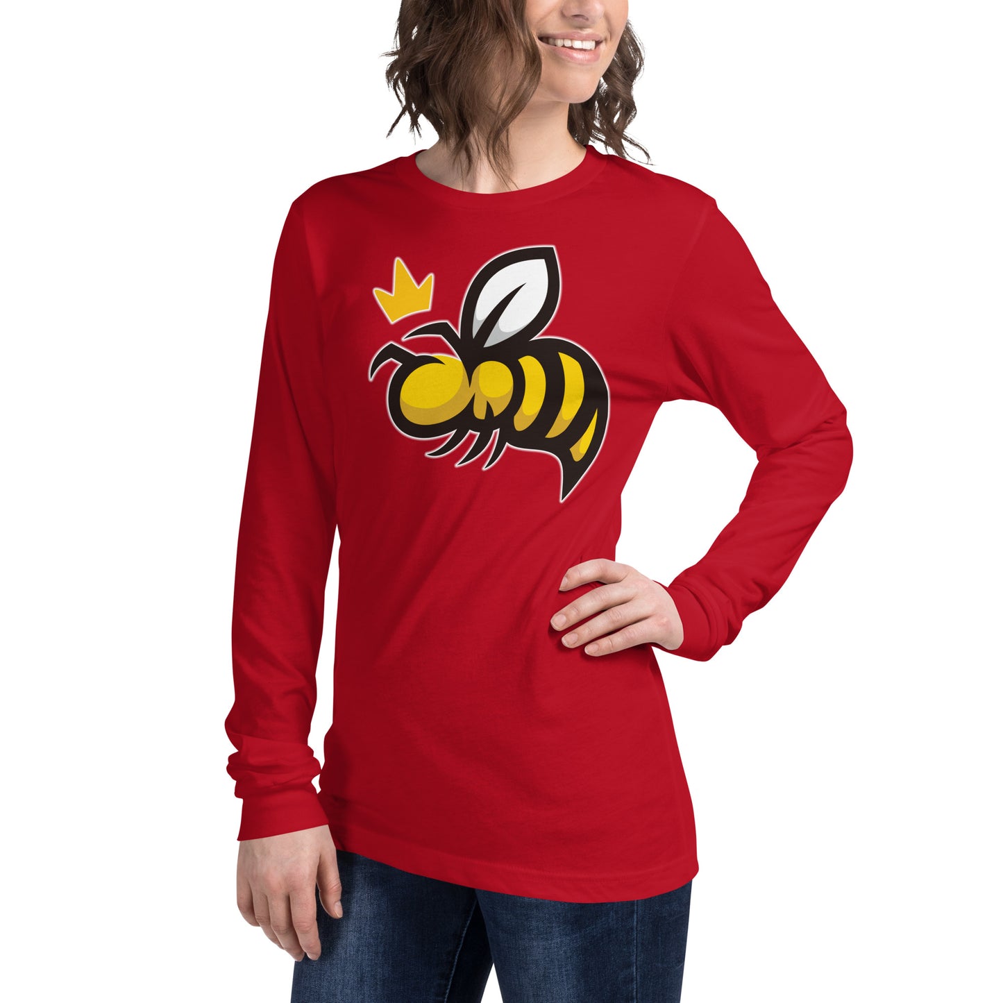 Queen Bee Unisex Long Sleeve Tee