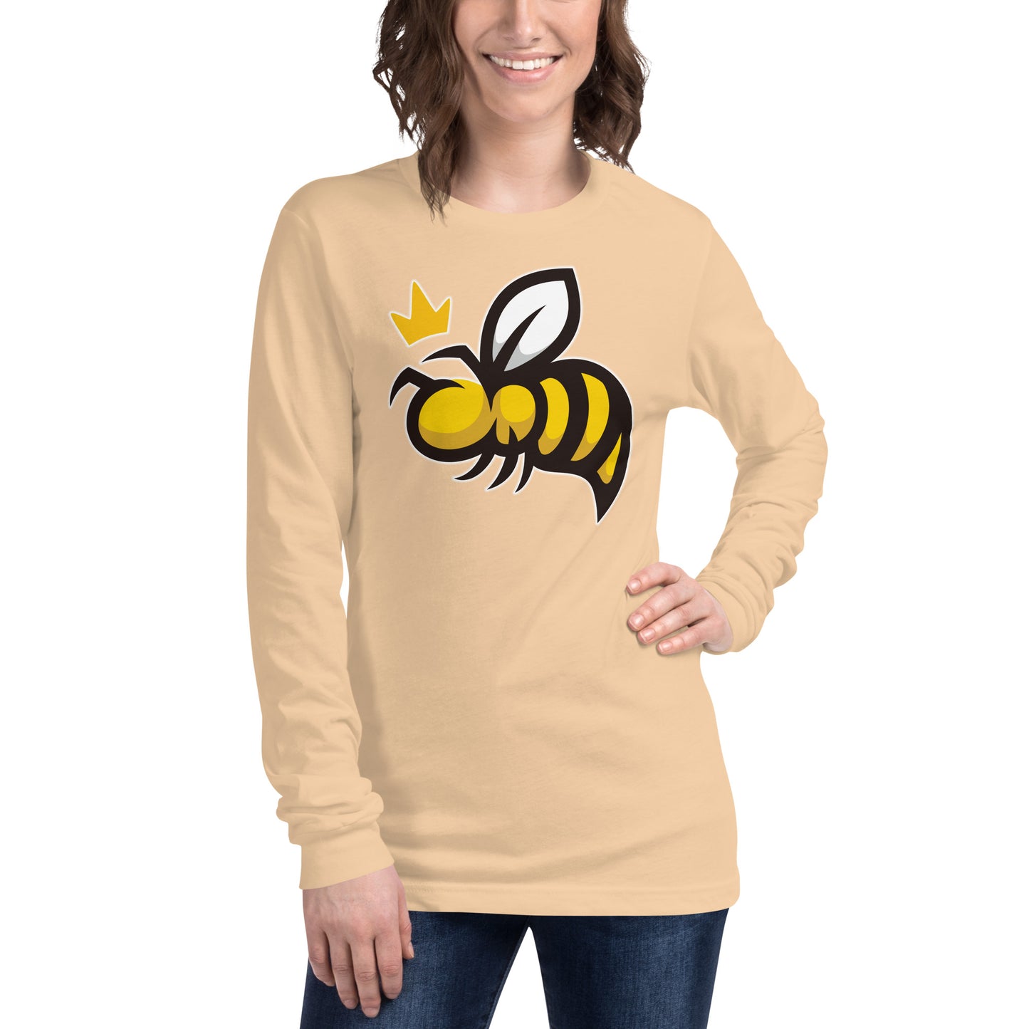 Queen Bee Unisex Long Sleeve Tee