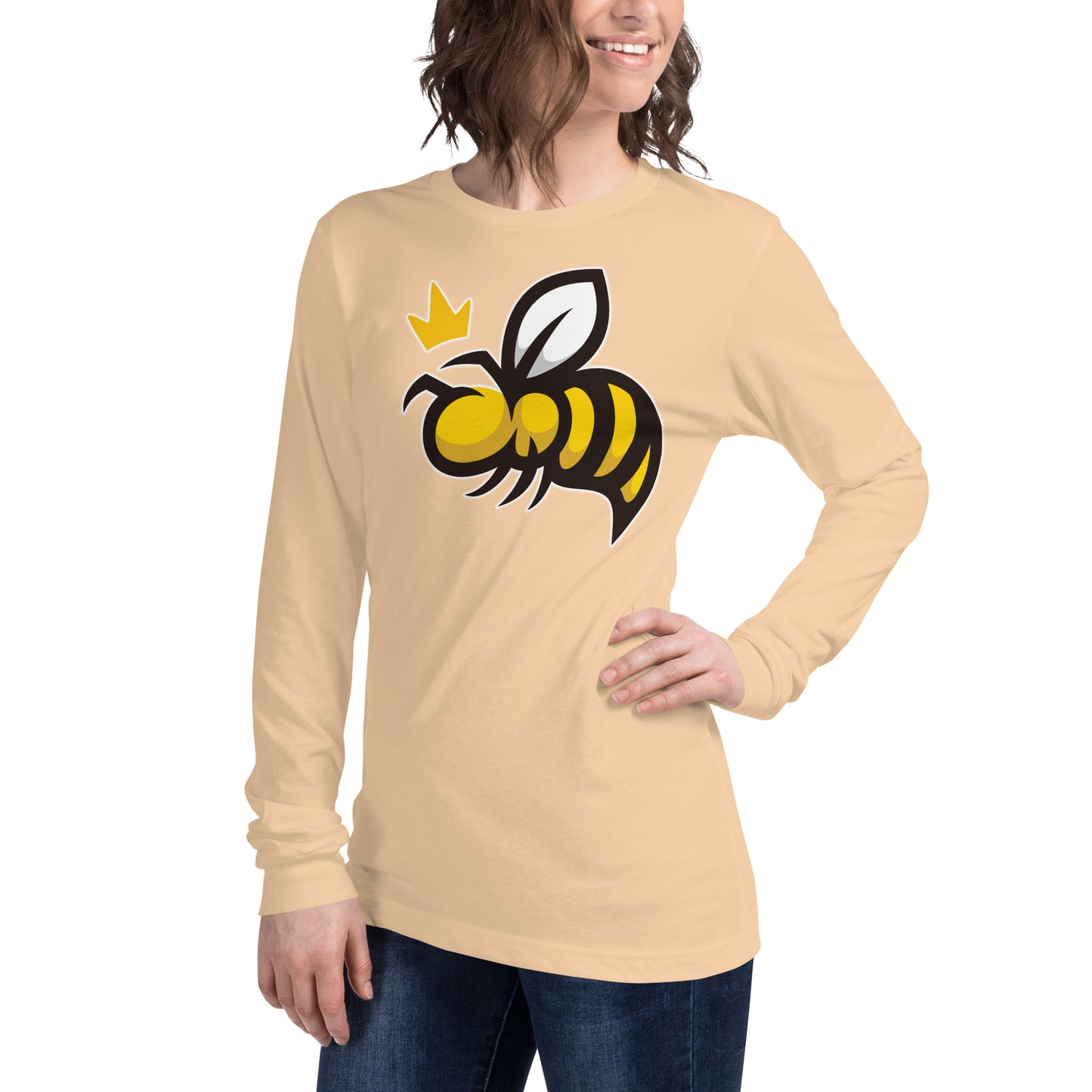 Queen Bee Unisex Long Sleeve Tee