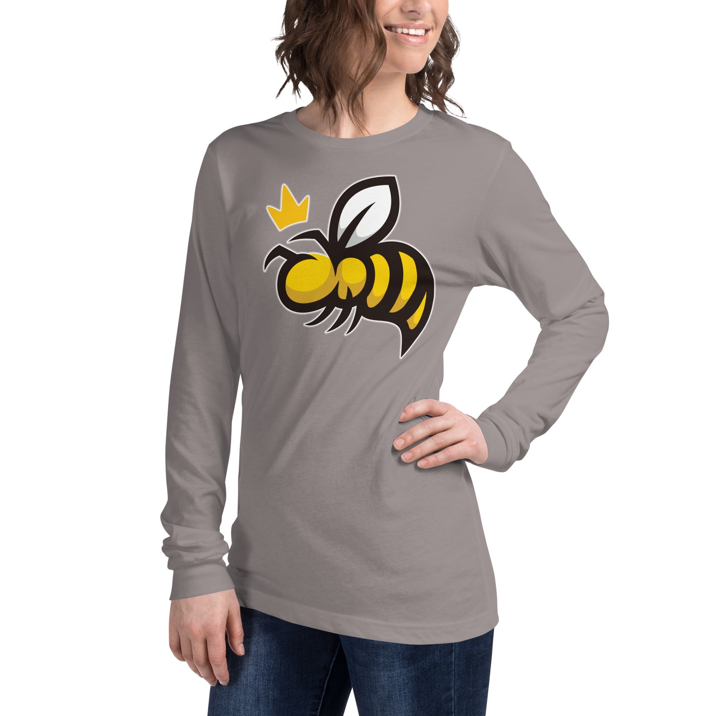 Queen Bee Unisex Long Sleeve Tee