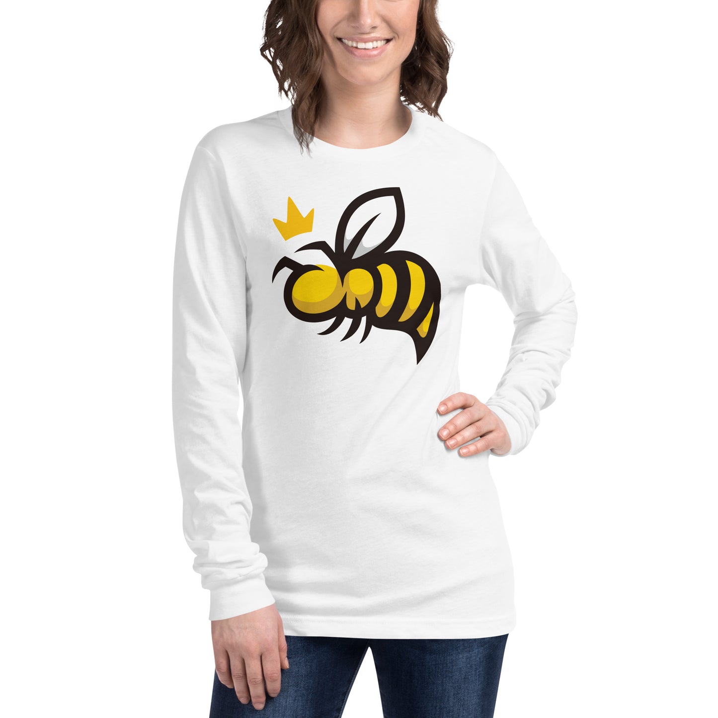 Queen Bee Unisex Long Sleeve Tee