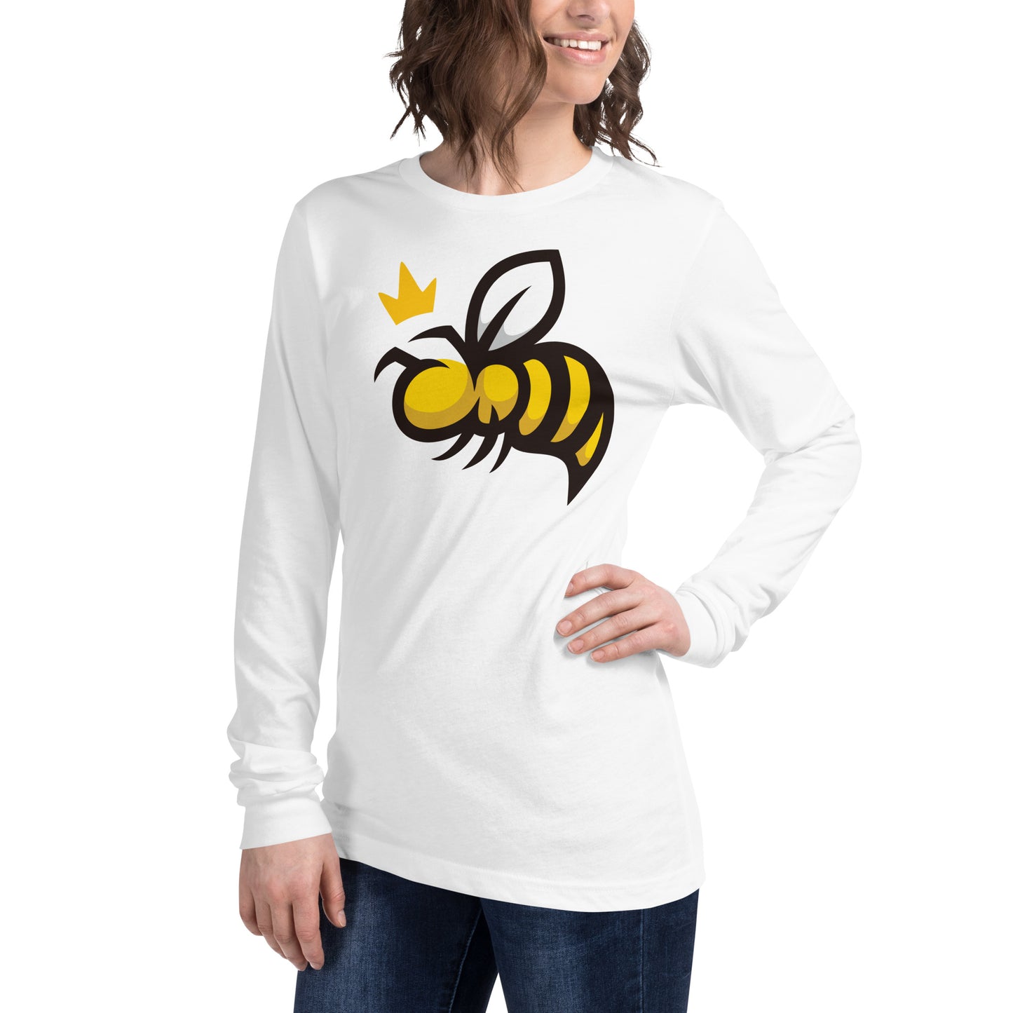 Queen Bee Unisex Long Sleeve Tee