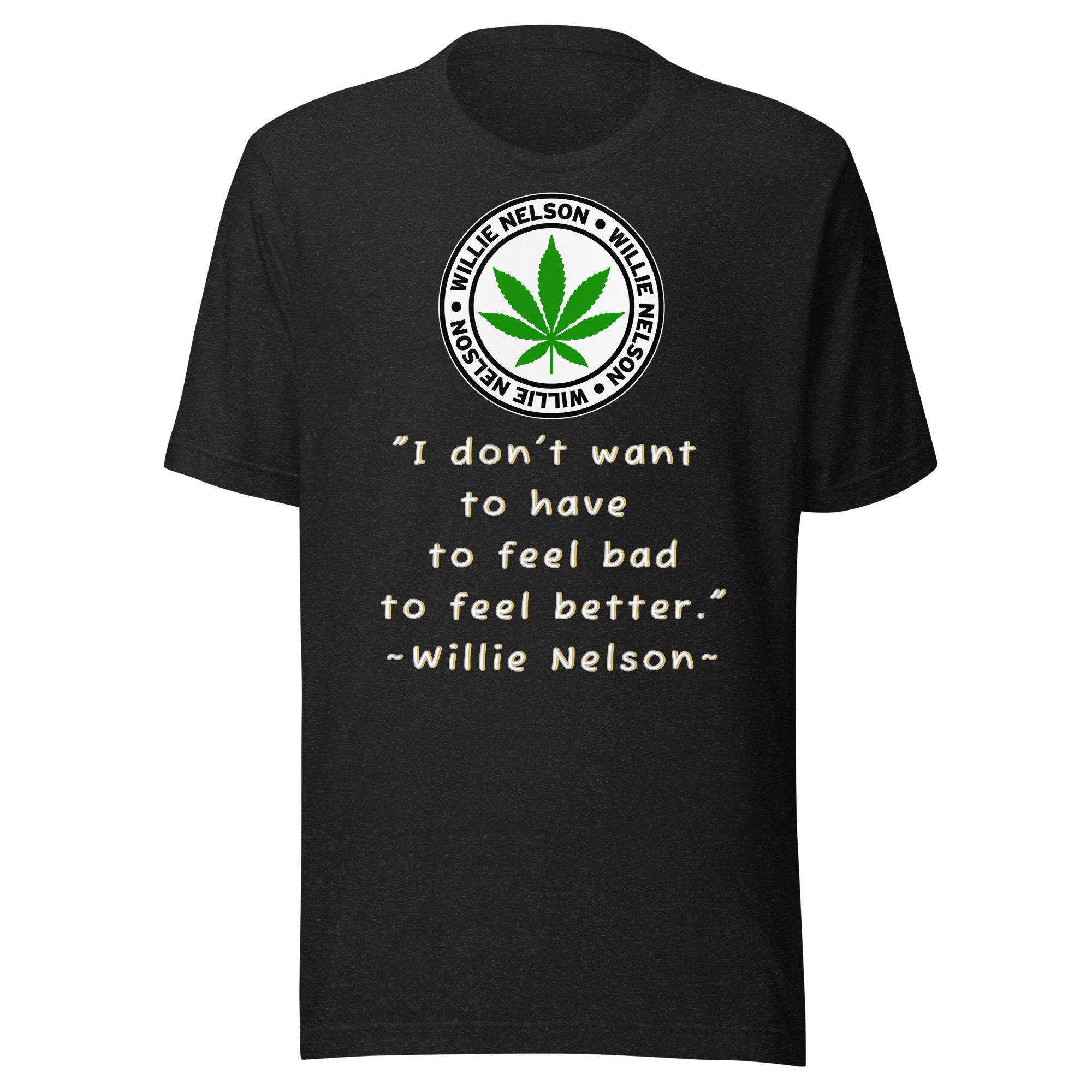 Collectible 2018 Willie Nelson T shirt store - Mens Medium Shirts Zion Weed Pot band