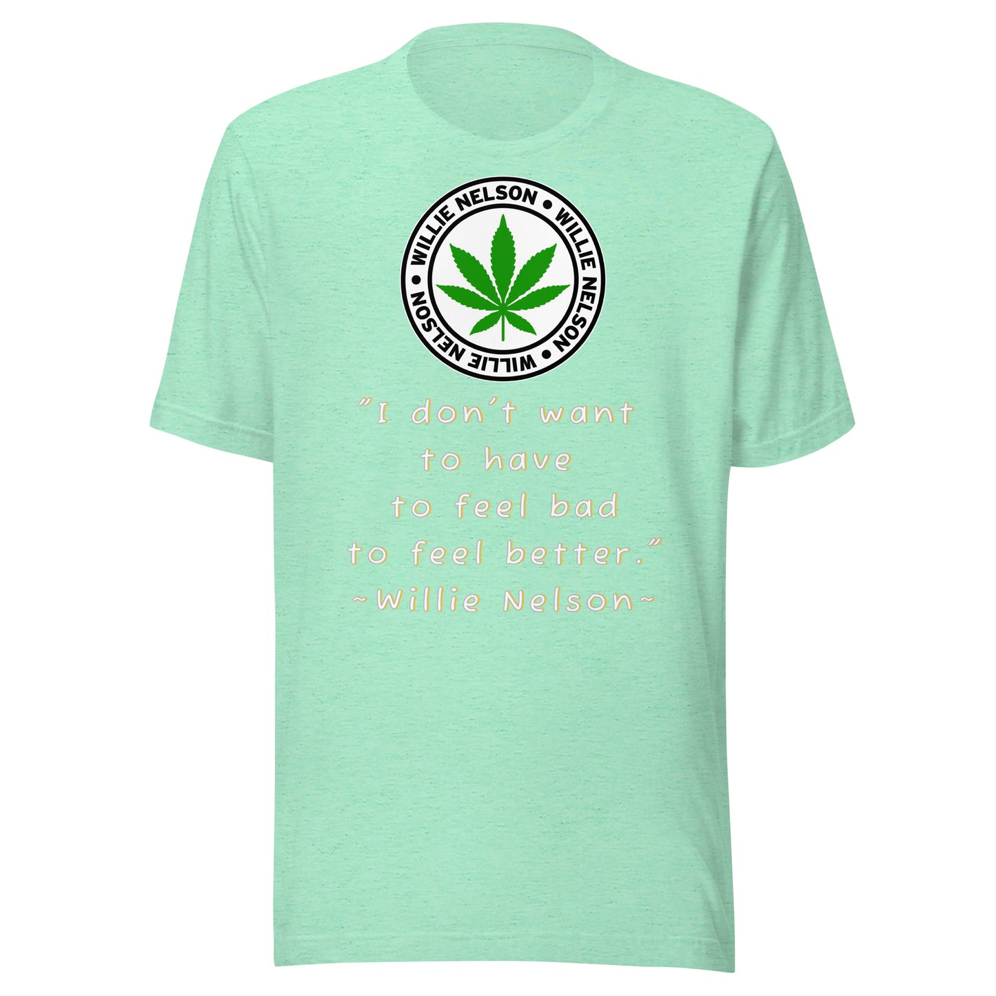 Billboard Collection - Willie Nelson Cannibis Unisex t-shirt