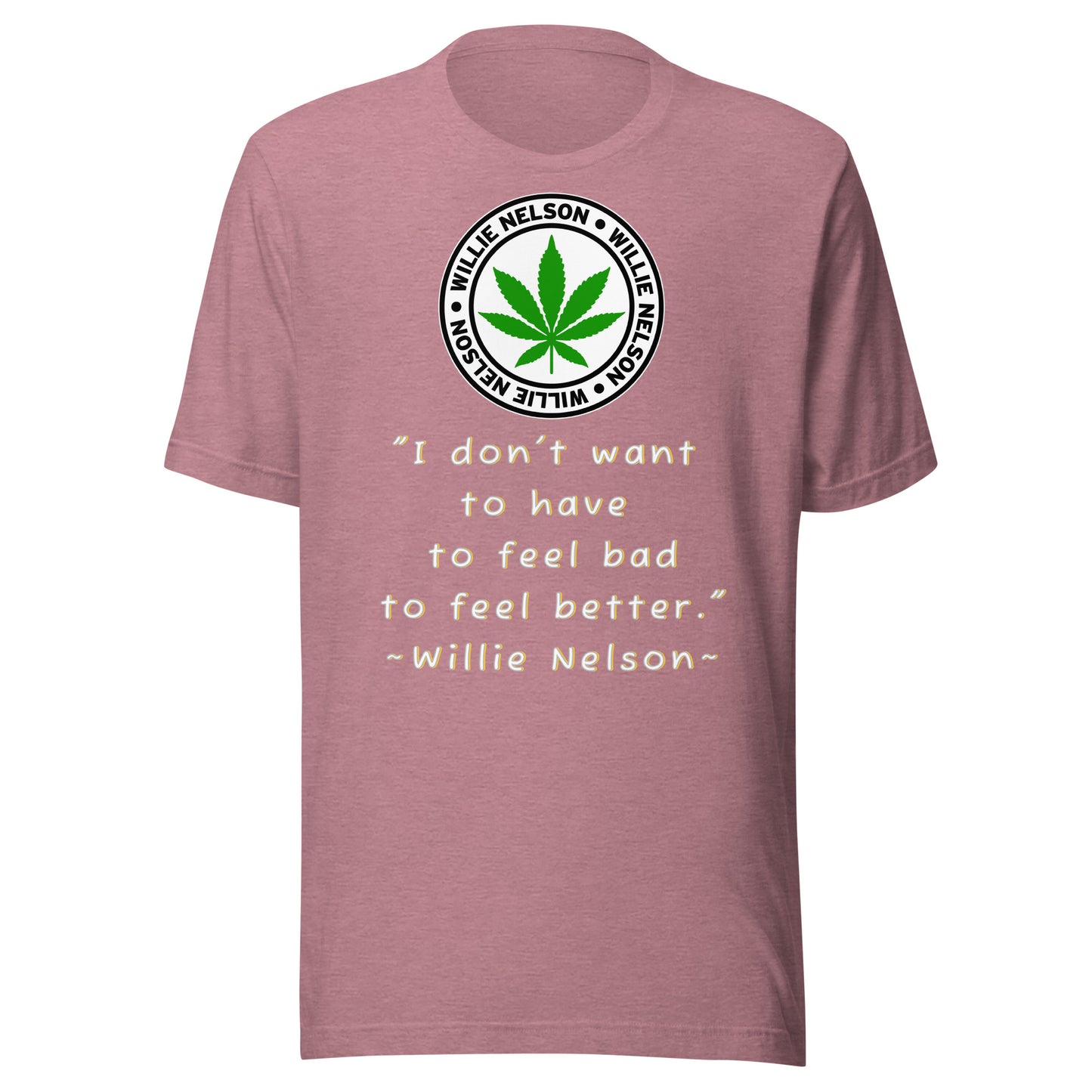 Billboard Collection - Willie Nelson Cannibis Unisex t-shirt