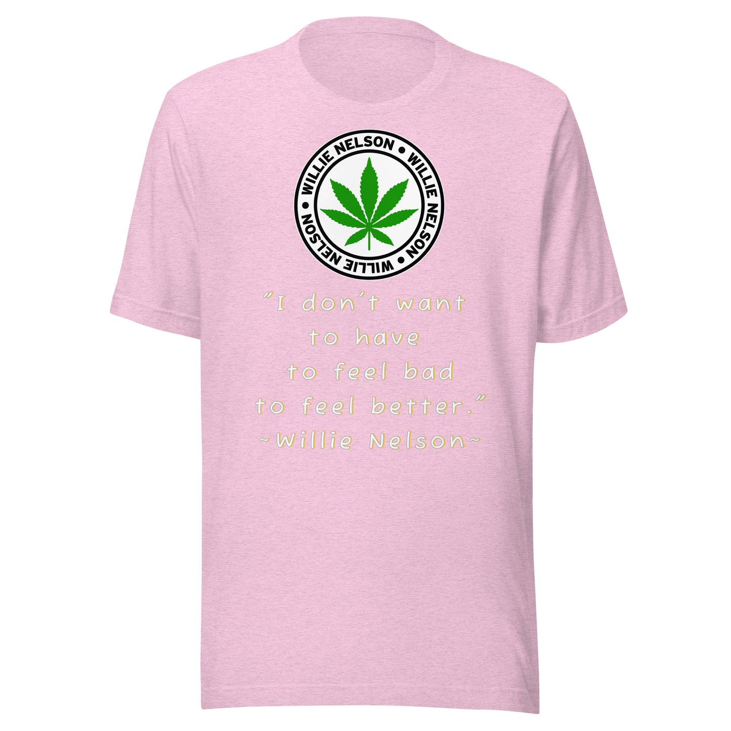 Billboard Collection - Willie Nelson Cannibis Unisex t-shirt