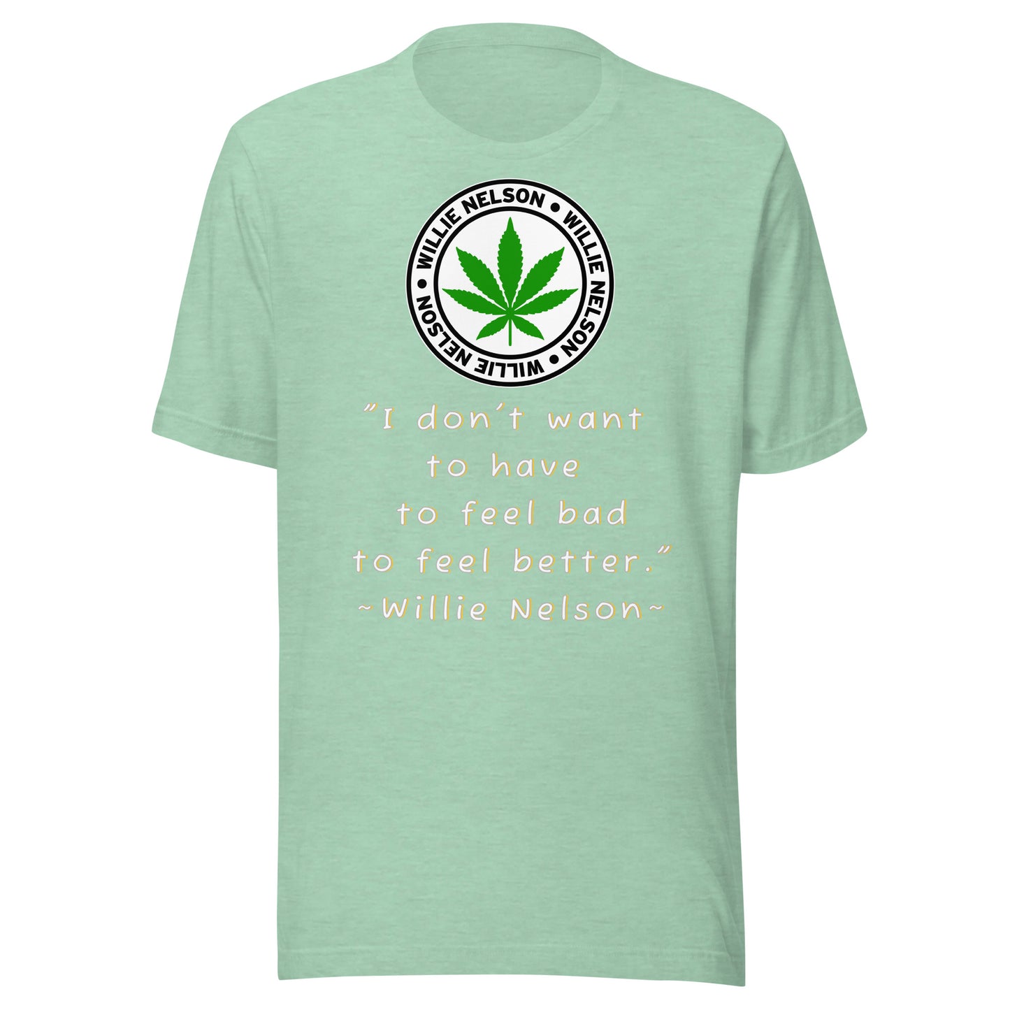 Billboard Collection - Willie Nelson Cannibis Unisex t-shirt