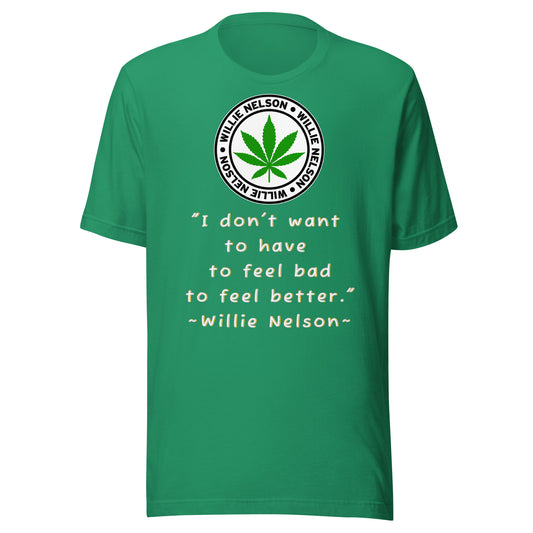 Billboard Collection - Willie Nelson Cannibis Unisex t-shirt