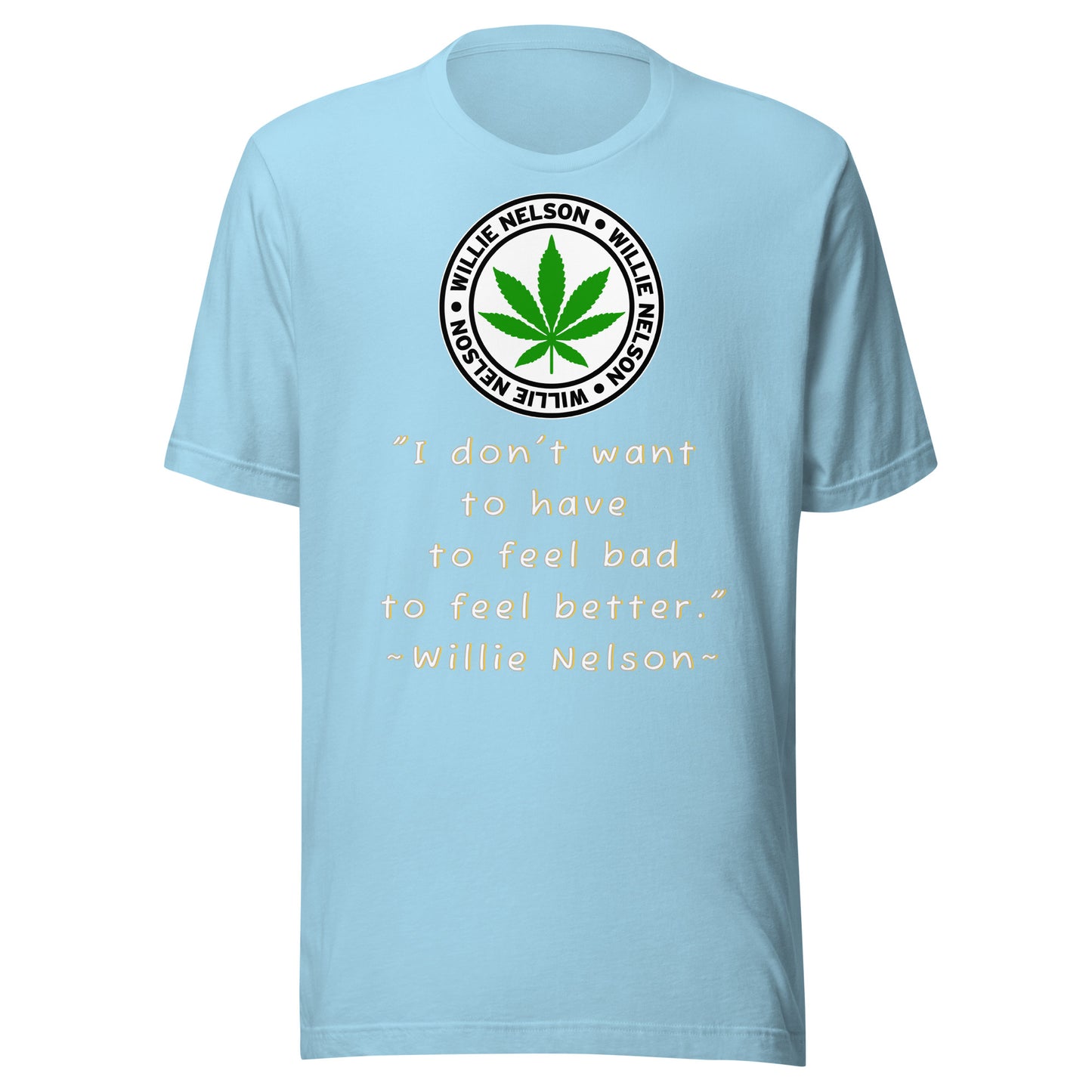 Billboard Collection - Willie Nelson Cannibis Unisex t-shirt