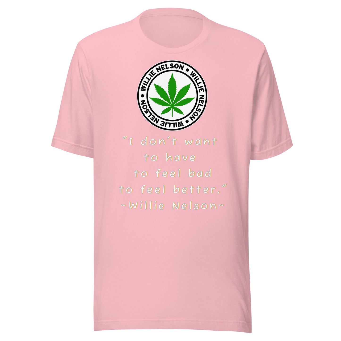 Billboard Collection - Willie Nelson Cannibis Unisex t-shirt