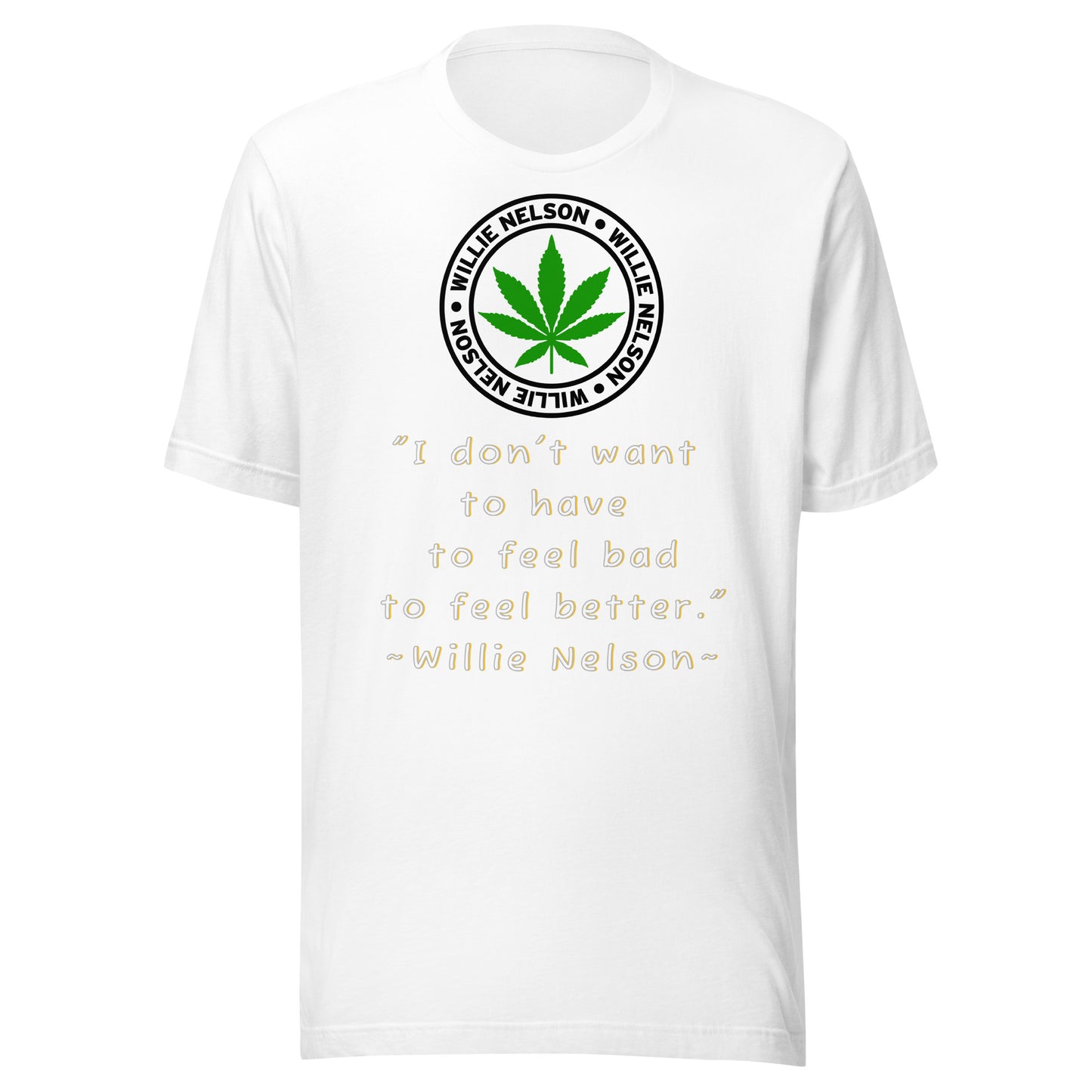 Billboard Collection - Willie Nelson Cannibis Unisex t-shirt