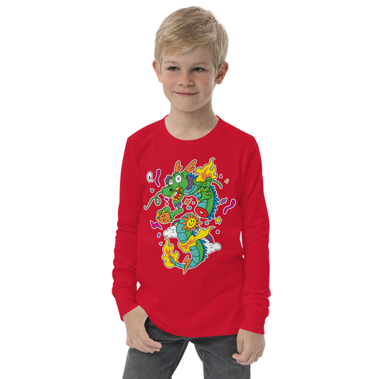 Youth Year of the Dragon long sleeve tee